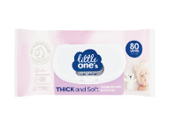 Woolworths Little One’s Thick Baby Wipes Pk 80 offer