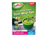 Woolworths Sabco Complete Clean Spin Mop Set offer