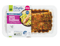 Woolworths Woolworths Cook Asian Style, Lemon & Herb or American BBQ Salmon Portions 315-325g offer