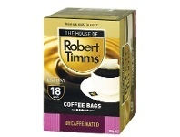 Woolworths Robert Timms Decaffeinated Coffee Bags Pk 18 offer