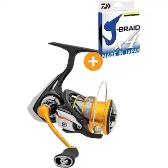 BCF Daiwa revros spin reel & jbraid 4 135m pack offer