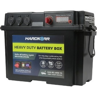 BCF Hardkorr heavy duty battery box offer