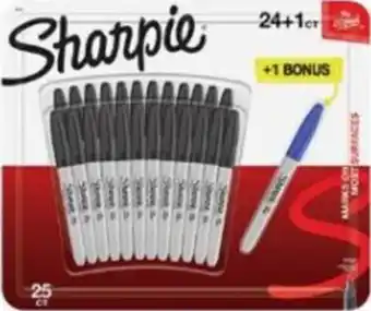 Sharpie Permanent Fine Marker 25 pack