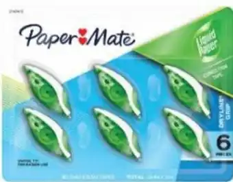 Papermate Liquid Paper Correction Tape 6 pack