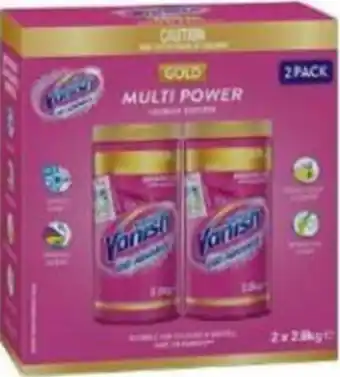 Costco Vanish Napisan Gold Pro 2x2 Kg offer