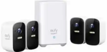 SuperCheap Auto Eufy Wireless 1080p Security Camera System 4 Pack T8833CD2 offer