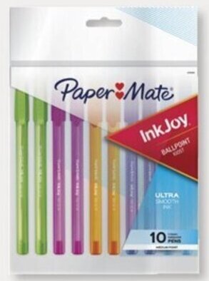 Paper Mate InkJoy Fashion Ballpoint 1mm 10pk