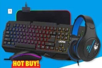 The Good Guys Remus 4-in-1 LED Gaming Combo offer