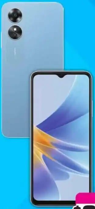 The Good Guys Oppo A17 64GB- Lake Blue offer