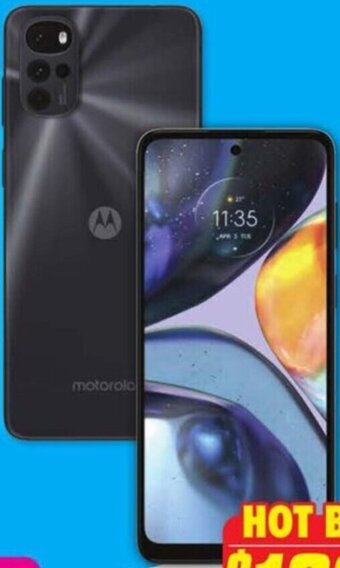 The Good Guys Motorola G22 128GB - Cosmic Black offer