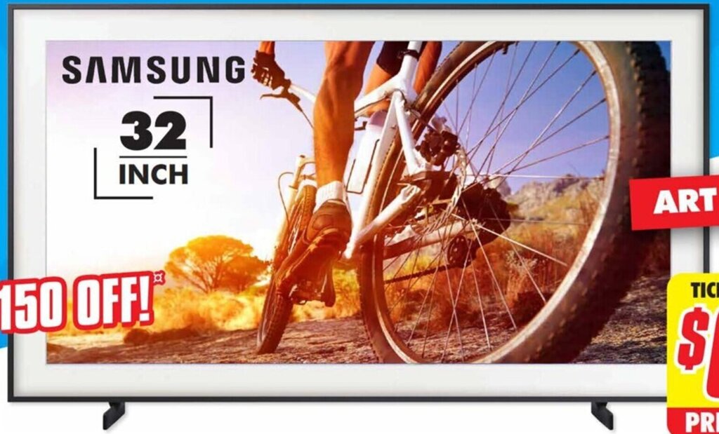 50" LS03B 4K The Frame QLED Smart TV 2022 offer at The Good Guys