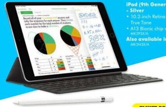 The Good Guys iPad (9th Generation) 256GB Wi-Fi - Silver offer