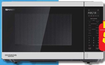 The Good Guys 34L 1200W Inverter Microwave - White offer