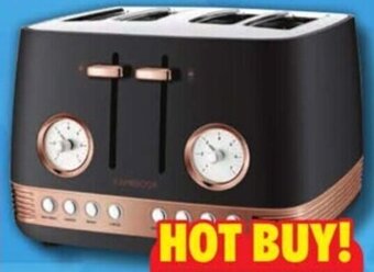 The Good Guys Kambrook Baroque 4 slice toaster offer