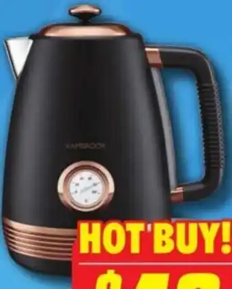 The Good Guys Kambrook 1.7L Baroque Kettle offer