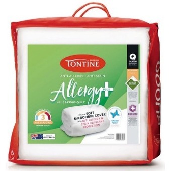 Spotlight 40% off tontine allergy plus quilt offer