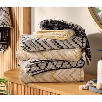 Spotlight Koo beatrix reversible jacquard towel range offer