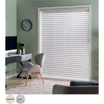 Spotlight 50% off 63mm faux wood venetian blinds offer
