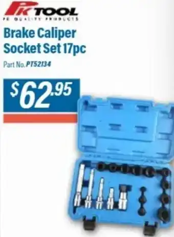PK Tool Brake Caliper Socket Set 17pc