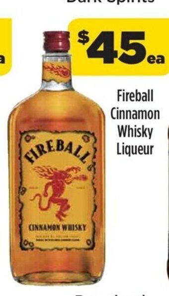 Liquorland Fireball Cinnamon Whisky Liqueur offer
