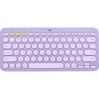 JB Hi-Fi Logitech k380 multi-device bluetooth keyboard (lavender lemonade) offer