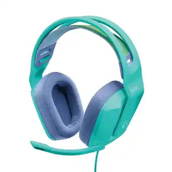 JB Hi-Fi Logitech g335 wired gaming headset (mint) offer