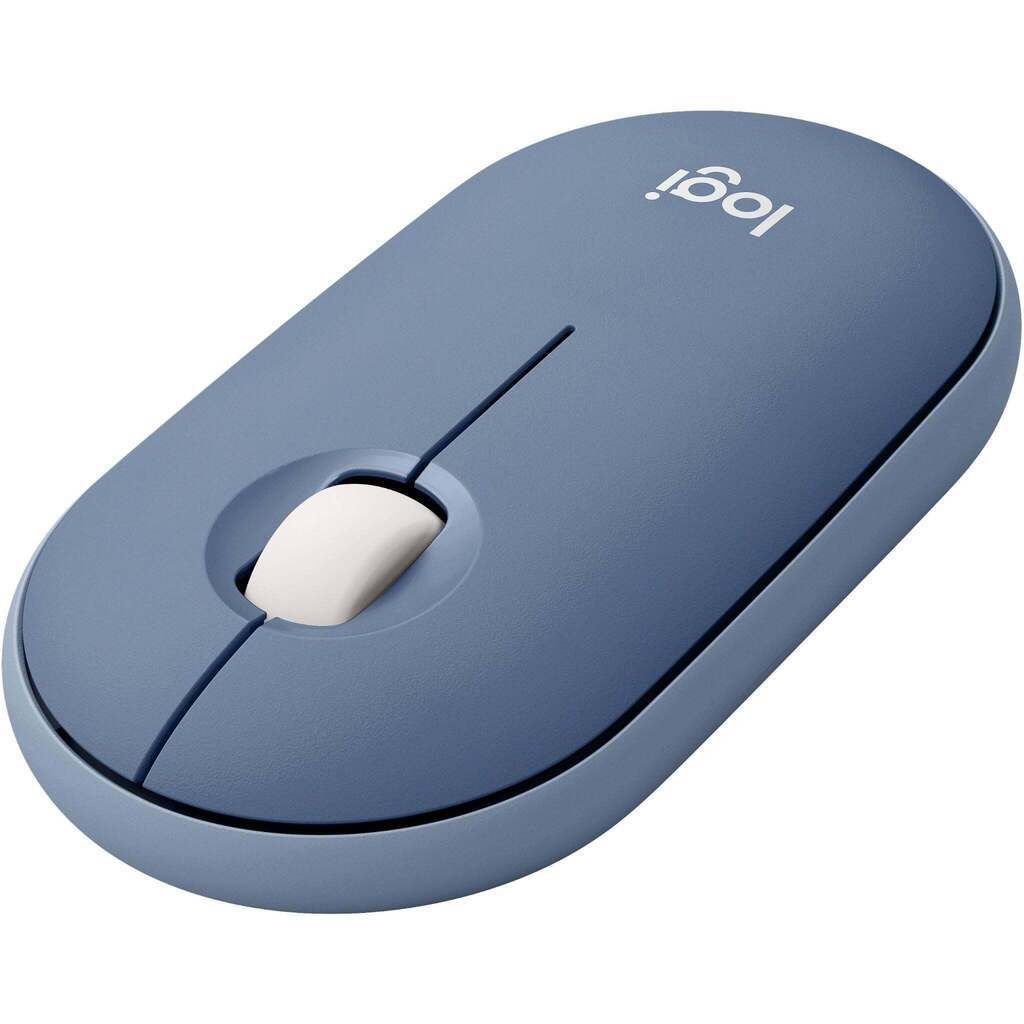 Logitech m350 pebble wireless mouse (blueberry) offer at JB HiFi