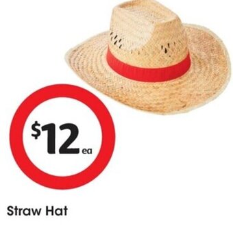Coles Straw Hat offer