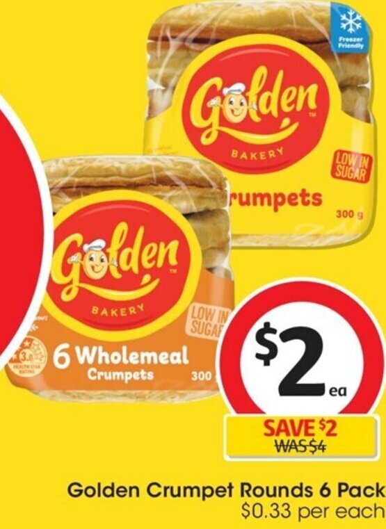 Golden Crumpets 6 Pack offer at Coles