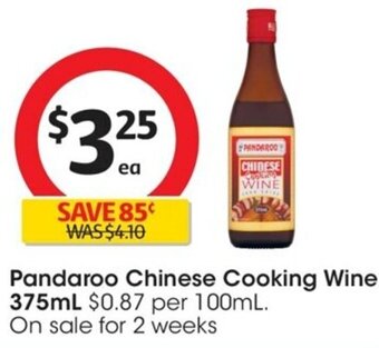 Pandaroo Chinese Cooking Wine 375ml