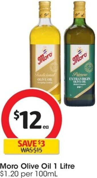 Coles Moro Olive Oil 1 Litre offer