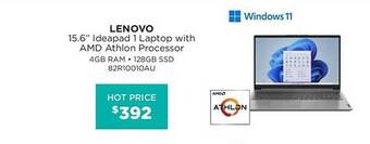 Bing Lee Lenovo 15.6 offer