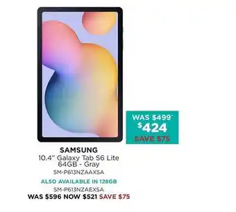 Bing Lee Samsung 10.4 offer