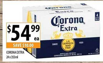 Supabarn Corona extra 24x355ml offer