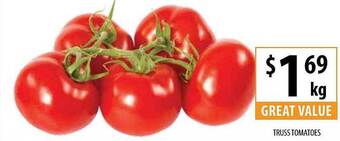 Supabarn Truss tomatoes offer