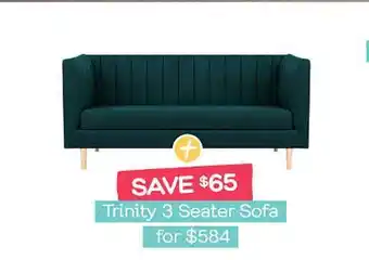 Fantastic Furniture Trinity 3 seater sofa offer