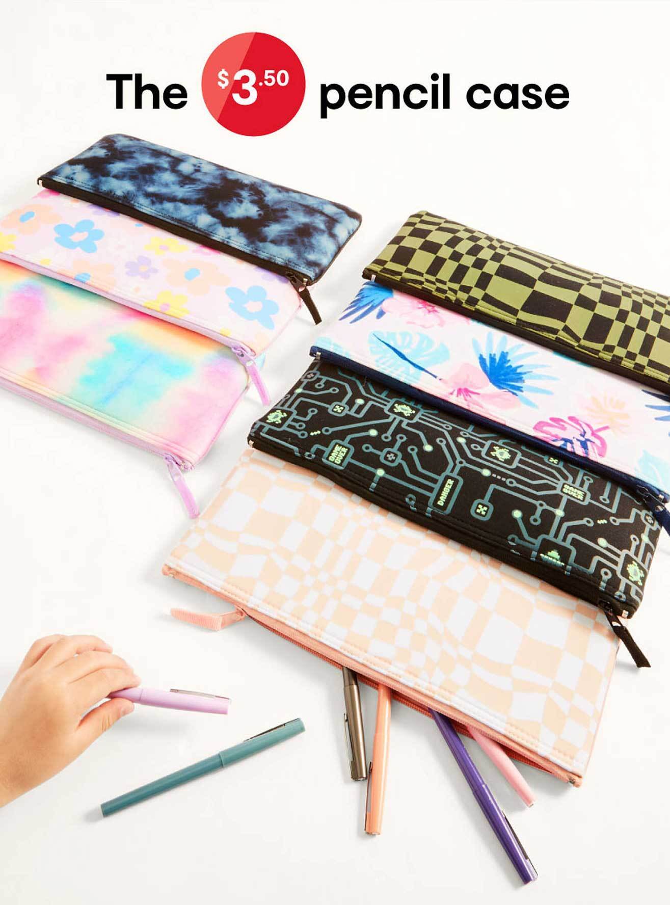 The pencil case offer at Kmart