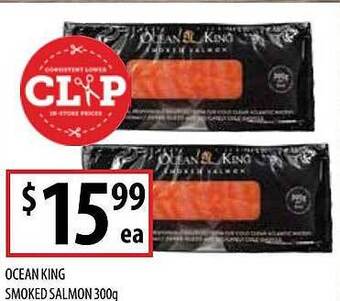 Supabarn Ocean king smoked salmon offer