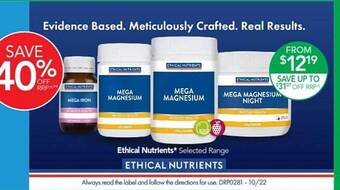 Ethical nutrients