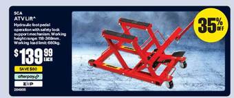 SuperCheap Auto Sca atv lift offer