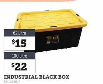 Stratco Industrial black box offer