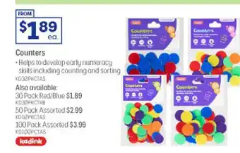 Officeworks Counters kadink offer