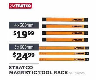 Stratco Stratco magnetic tool rack offer