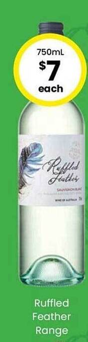 Ruffled feather range
