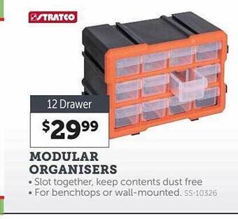 Stratco Modular organisers stratco offer