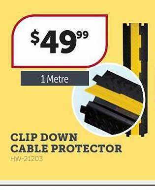 Stratco Clip down cable protector offer