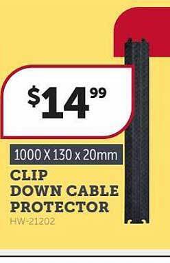 Stratco Clip down cable protector offer
