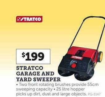 Stratco Stratco garage and yard sweeper offer