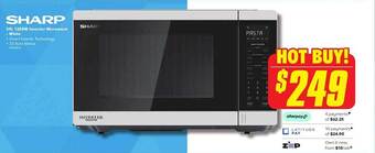 The Good Guys Sharp 1200w inverter microwave white offer