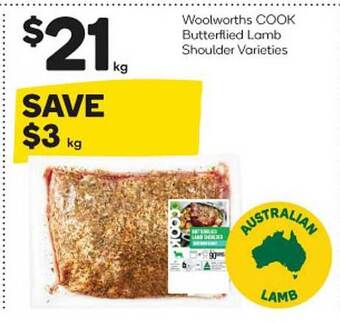 Woolworths Woolworths cook butterflied lamb shoulder varieties offer